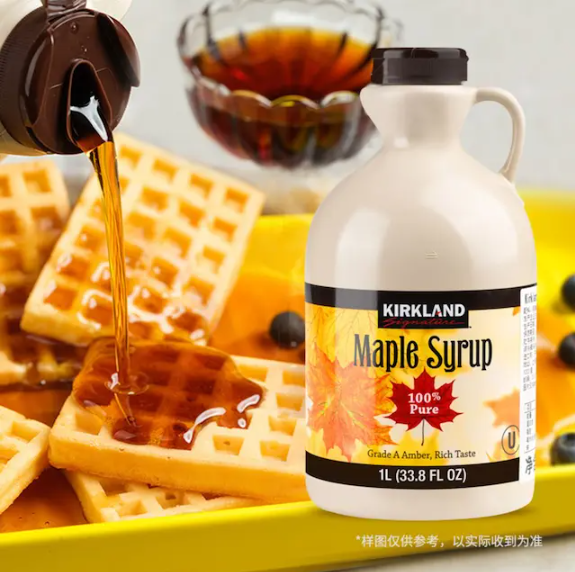 Kirkland Signature 科克蘭 開市客 Costco - 100％純楓糖漿 100% Pure Grade A Maple Syrup 1L 平行進口