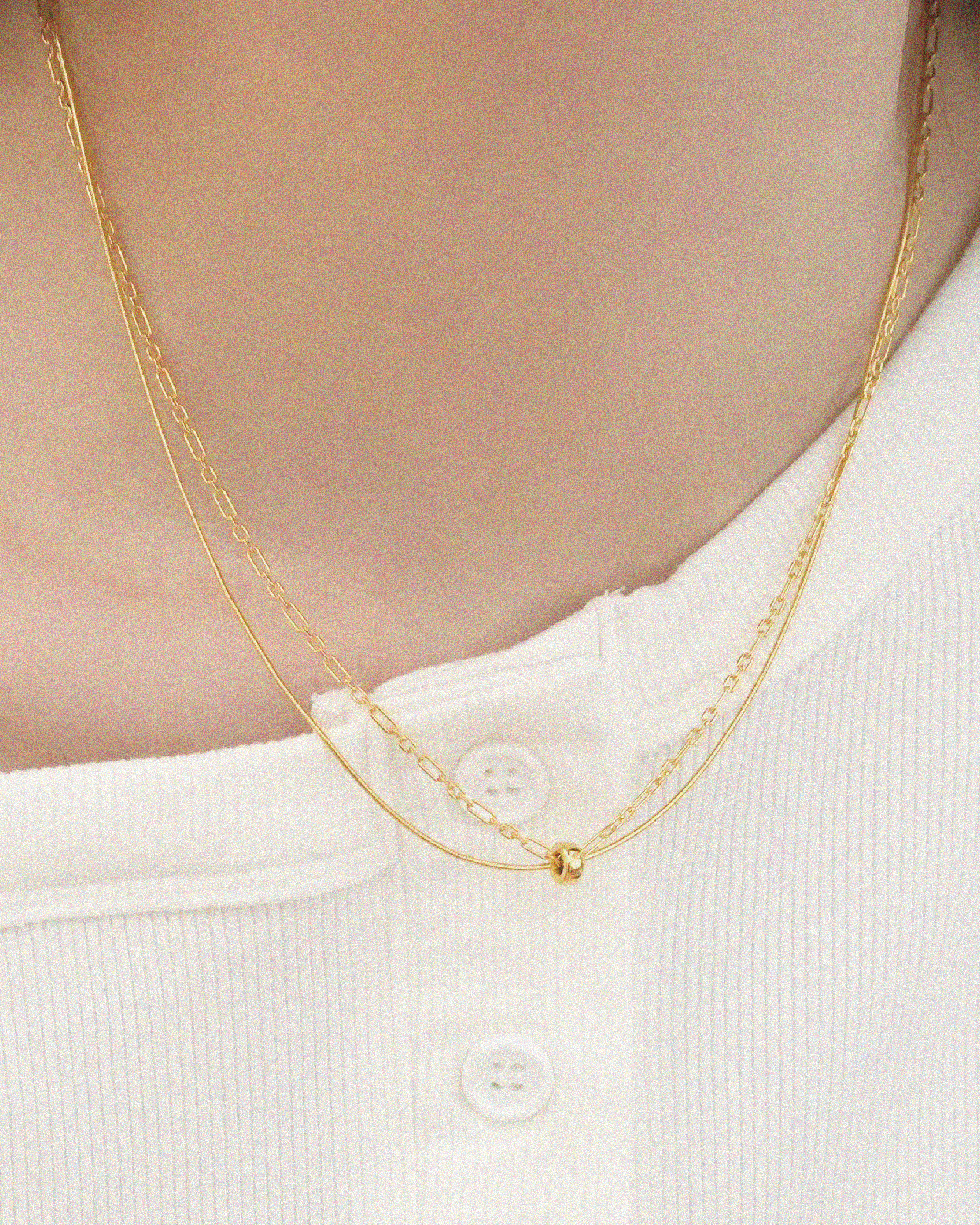 Pure Bead Layered Necklace