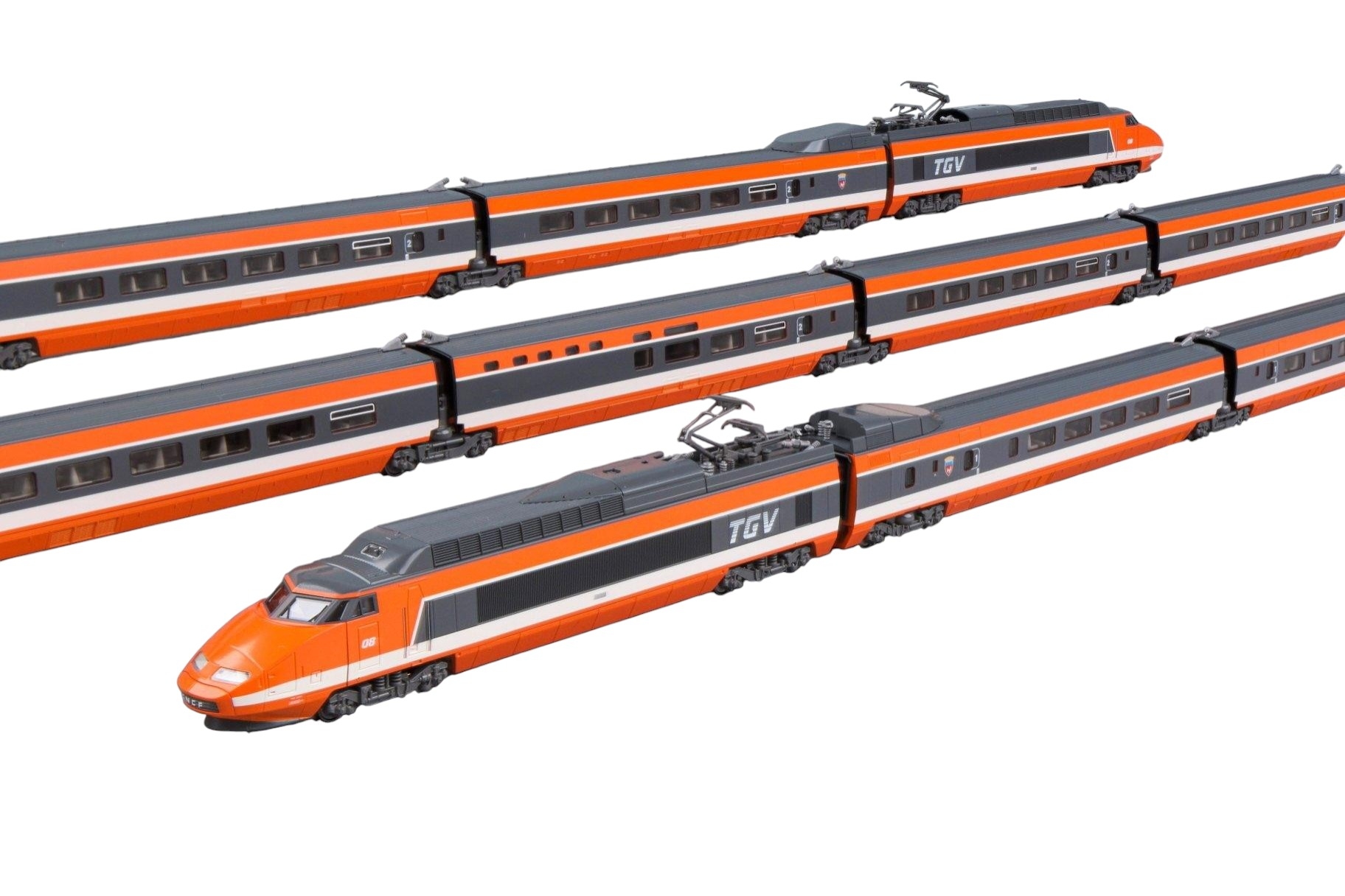 Kato TGV N-scale 10節全編版