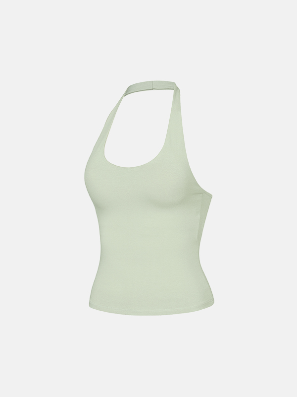 骨感美Halter Top 預購_Halter Tank Top by Grandeline
