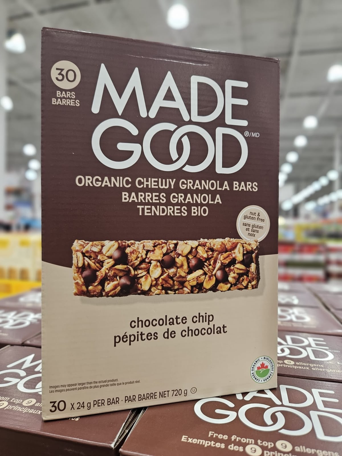 加拿大🇨🇦直送✈️🇭🇰 🔥COSTCO 本週特價🔥  MadeGood 有機朱古⼒燕麥脆條720g