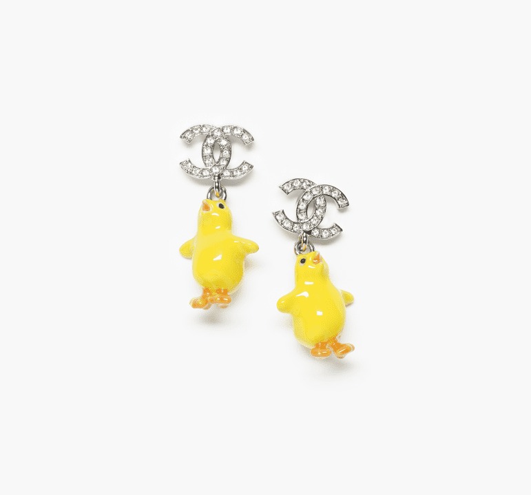 【原單】CHANEL 2026 Pendant Earrings 小雞吊墜耳環 - 禮盒裝