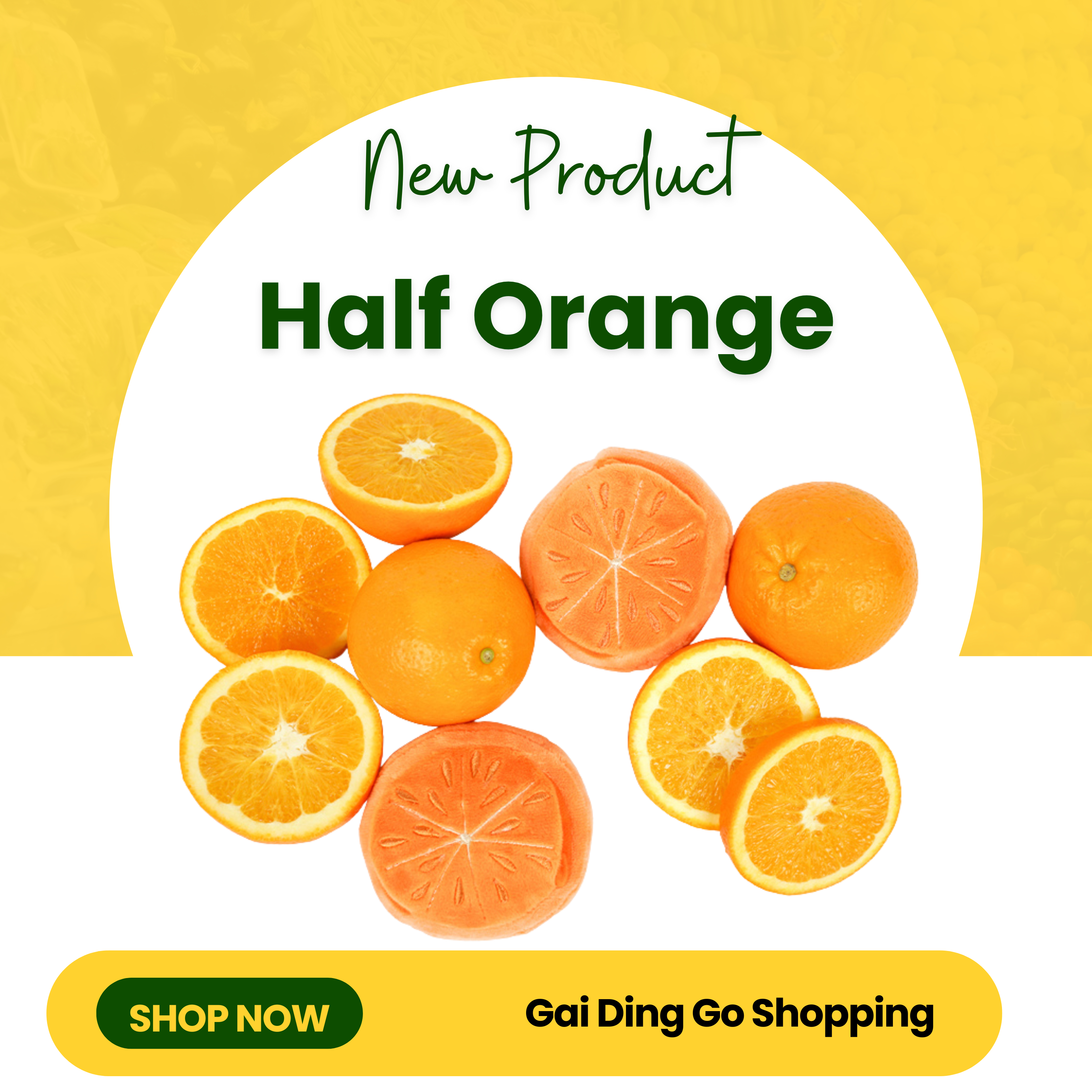 🍊半個橙藏食玩具 🍊 Half Orange Nosework Toy