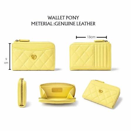 泰國PonyPony 新款真皮銀包 #Genuine Leather