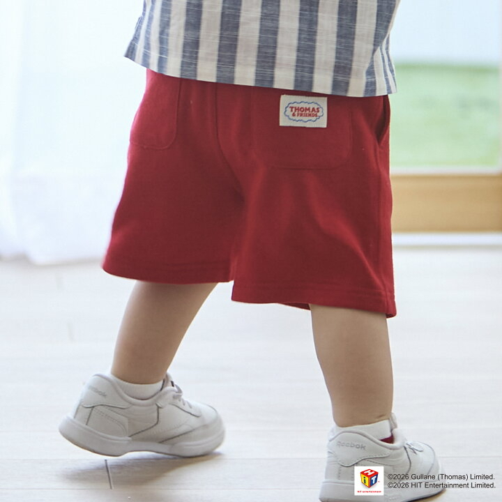 🇯🇵預訂 日本直送🇯🇵Petit Main x Thomas湯瑪士小火車系列三色刺繡棉質短褲