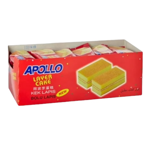 24pcs x 18g Apollo Layer Cake / Checker /Twins Assorted Flavor
