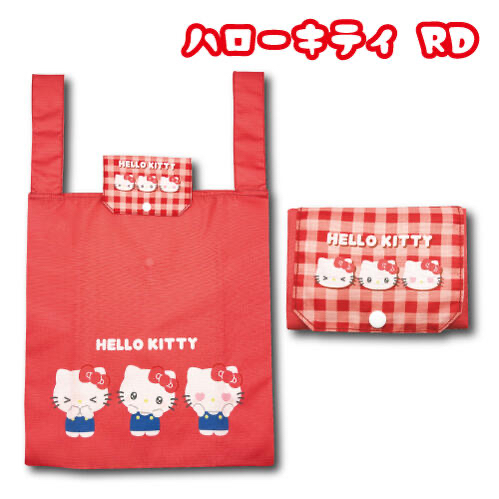 🎀【預訂】 Kitty 格仔紋環保袋 R