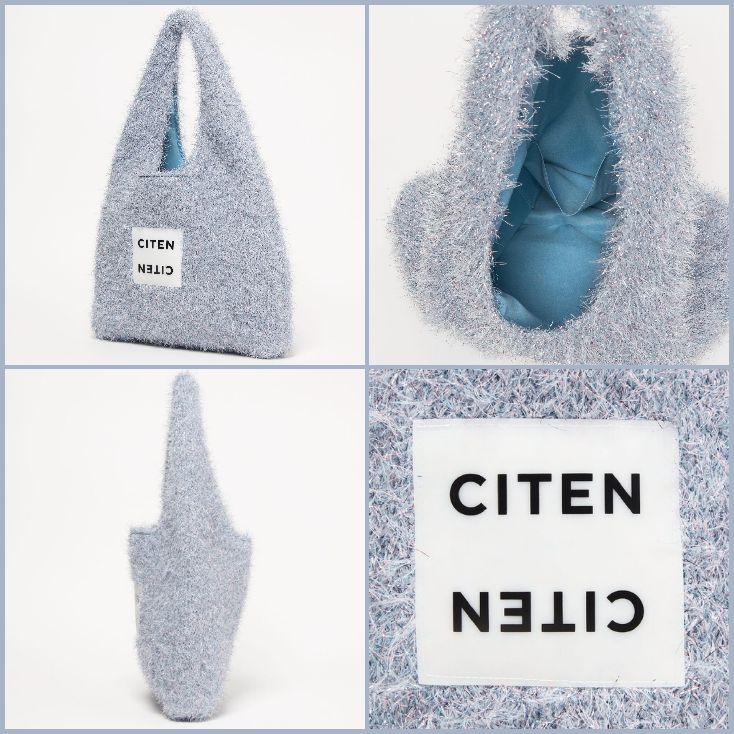 【秋冬新款入荷】【✨️日本🇯🇵 pre-order CITEN 閃亮單孭袋✨️】 【共3色 | 粉藍色/綠色/黑色】