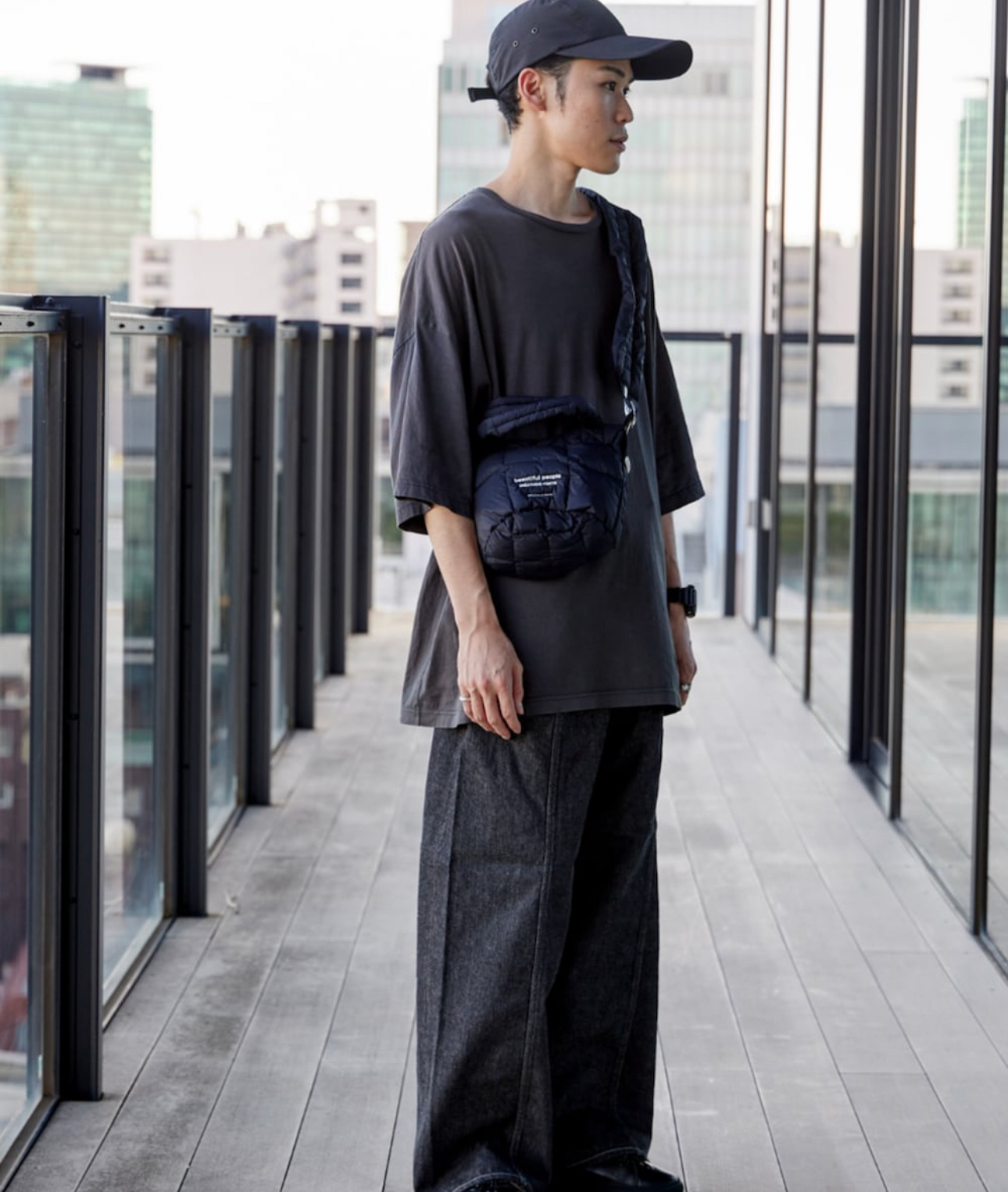 Beautiful People×THE TOKYO mini tote shoulder bag