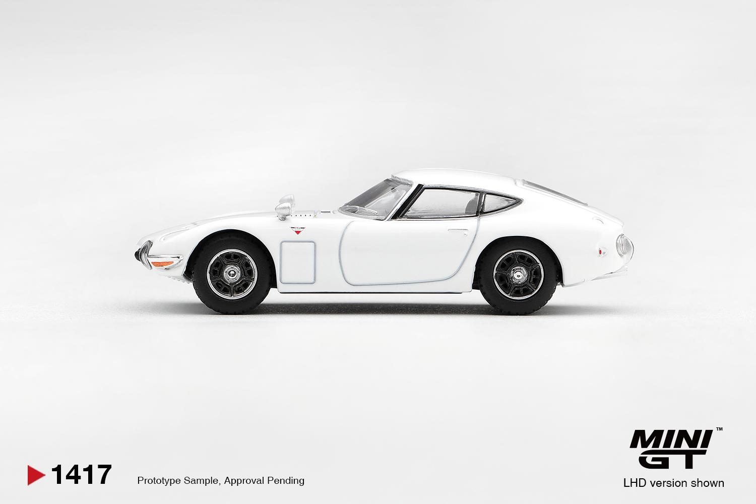 【預訂】 Pre Order MINI GT 1417 1/64 Toyota 2000GT  Pegasus White｜ MINIGT Pre Order Price: HK$80
