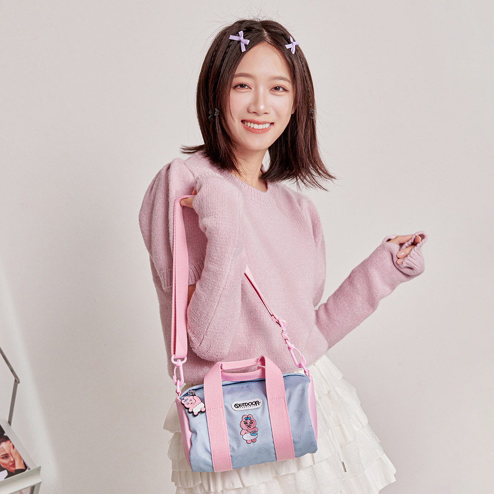 📦訂購 台灣限定 OUTDOOR Opanchu Usagi 褲褲兔 圓筒波士頓包
