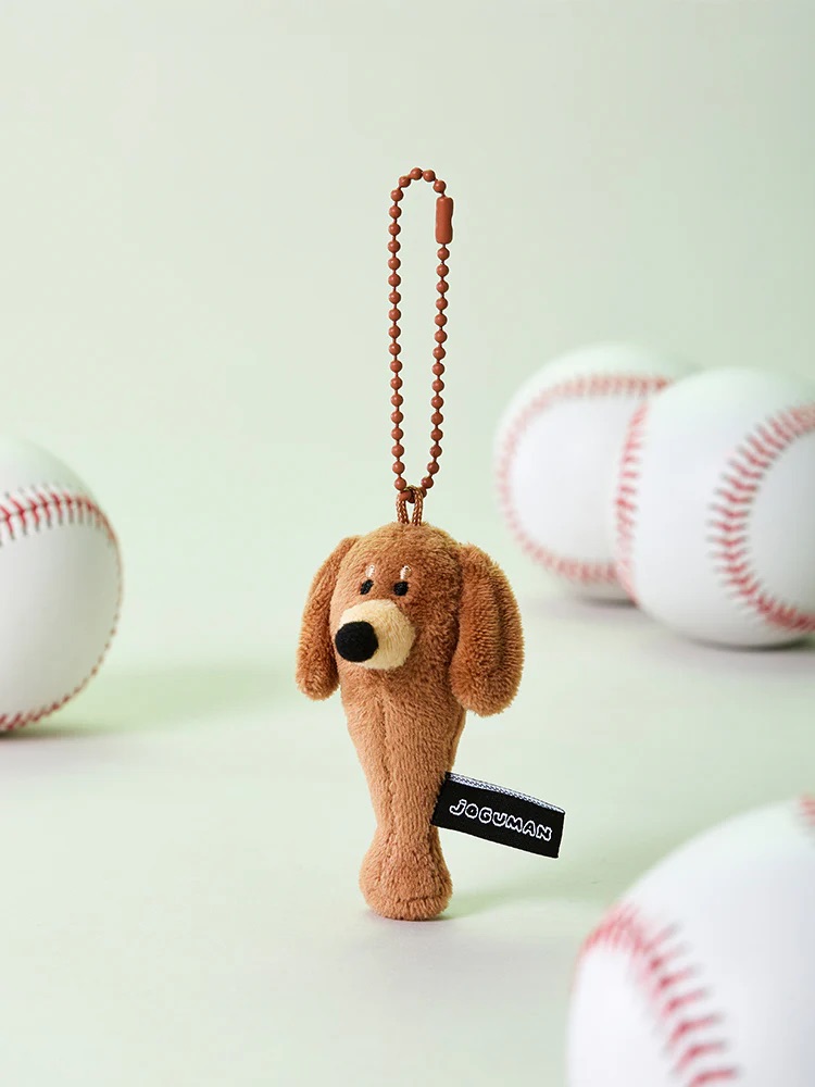 📦訂購 韓國代購 Line Friends JOGUMAN WOODY BASEBALL BAT PLUSH KEYRING 棒公仔鎖匙扣