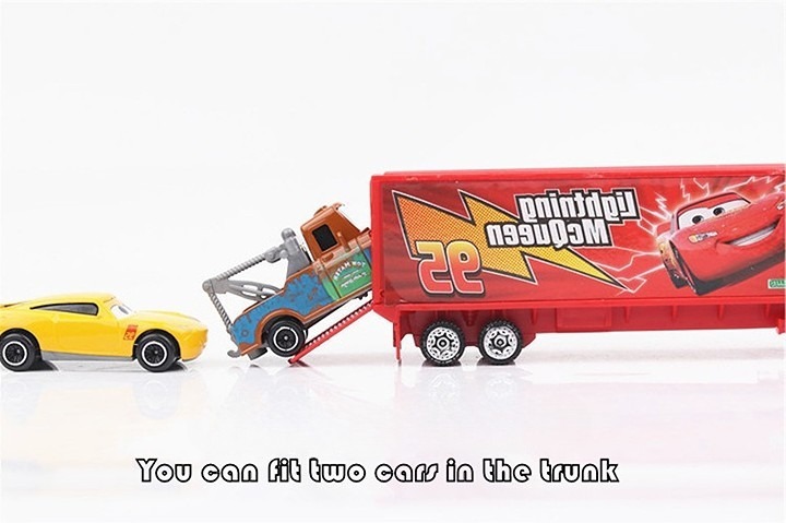 反斗車王 貨櫃車套裝 -1套 - 現貨