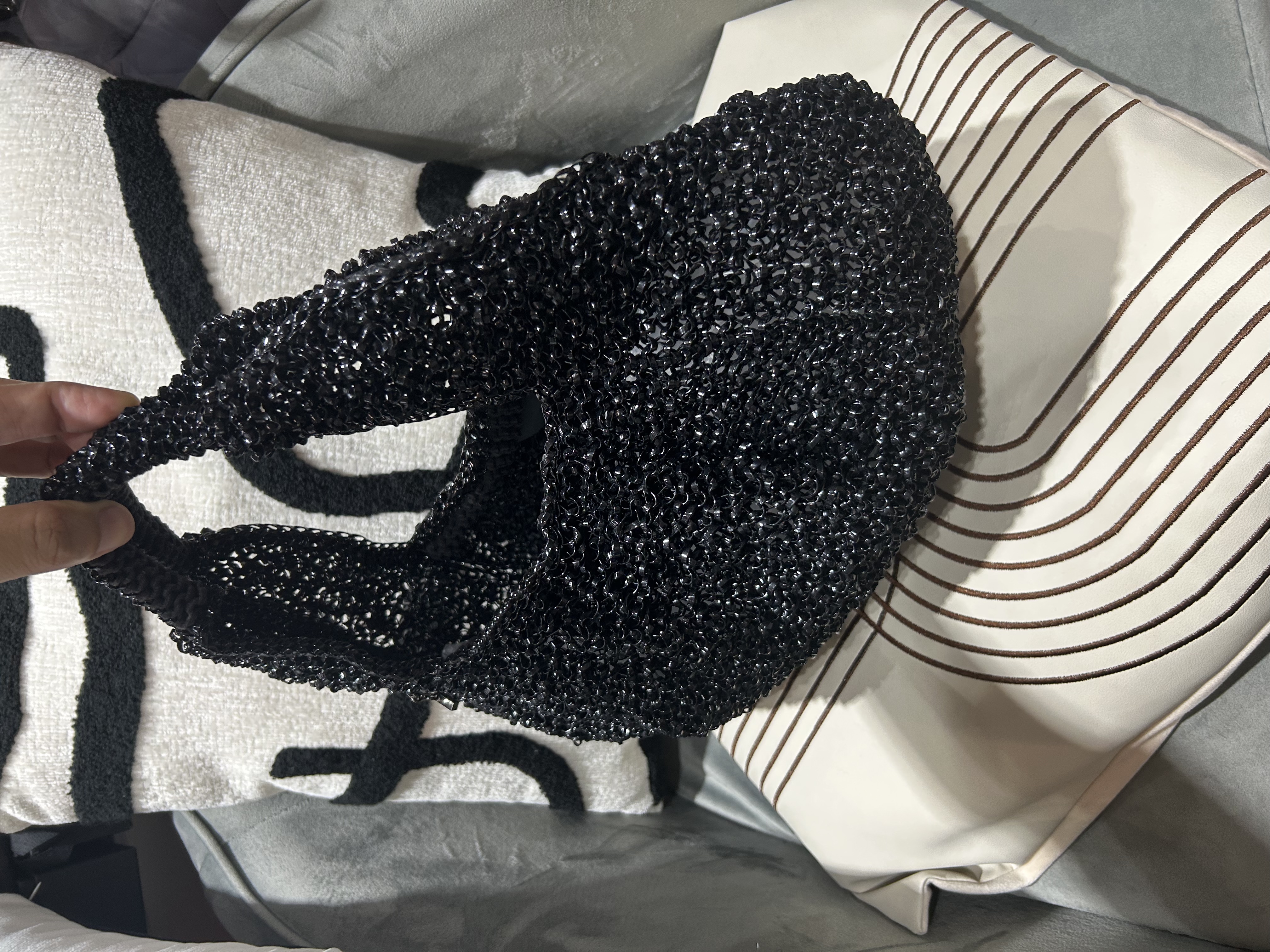Anteprima Shoulder Bag Black 100%Authentic, 98%New