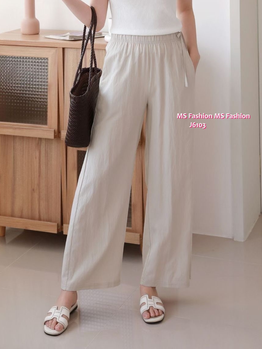 J6103 靚色直筒褲