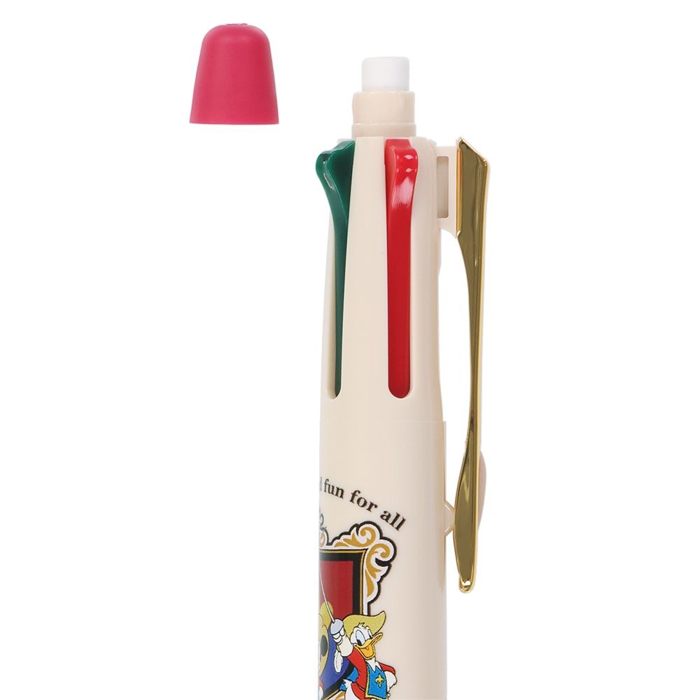 現貨｜【日本 Disney Store 限定】Mickey Mouse Donald Duck Goofy Dr.Grip 4+1 日本製 多功能 5用筆 0.7mm 4色原子筆 + 0.5mm 鉛芯筆 076471