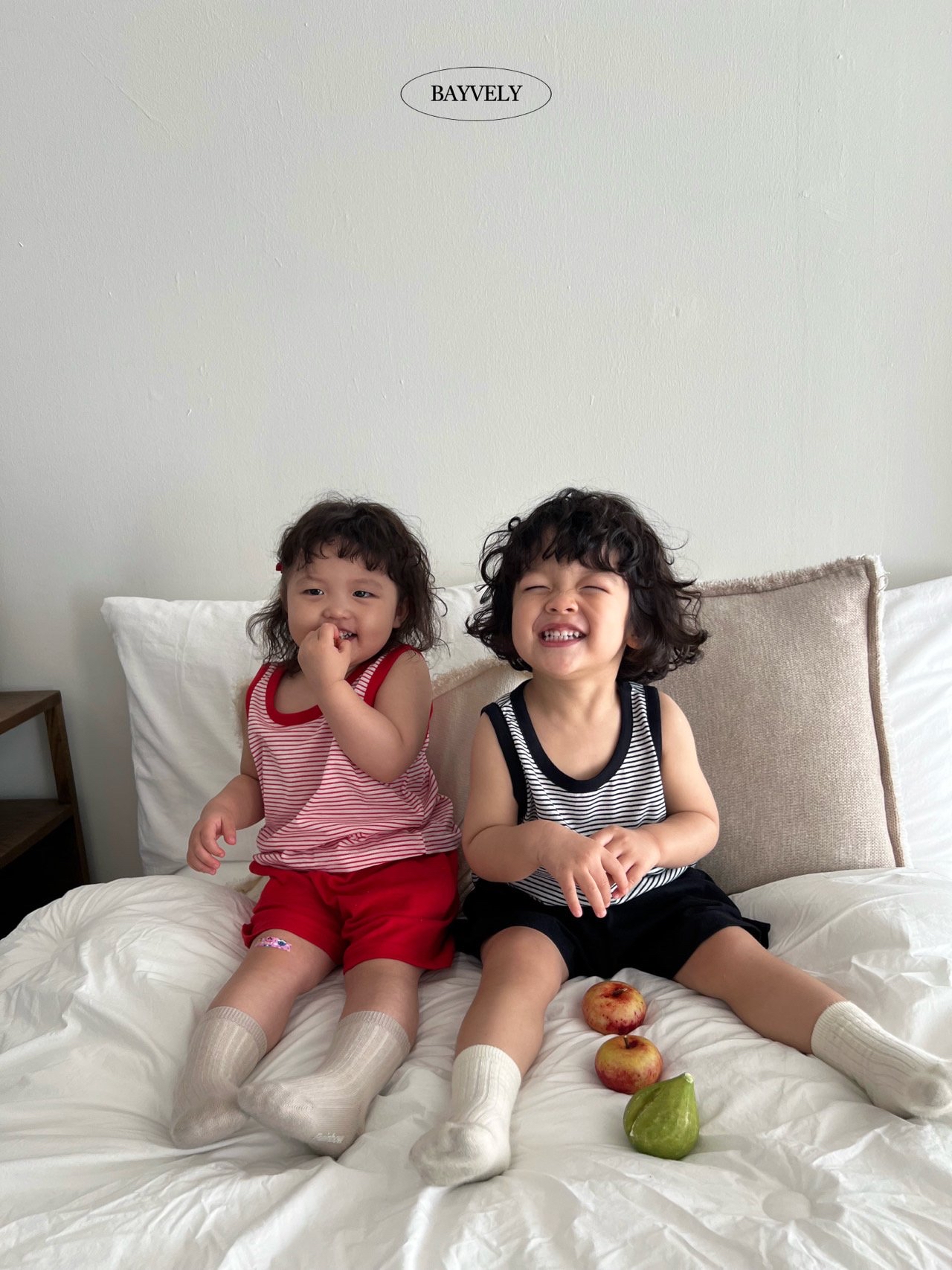 🇰🇷BAYVELY tee+背心set