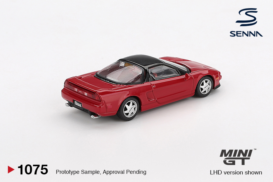 Mini GT 1/64 Honda NS-X Prototype Midship Sports 1989 Ayrton Senna w/ Figure - MGT01075-L