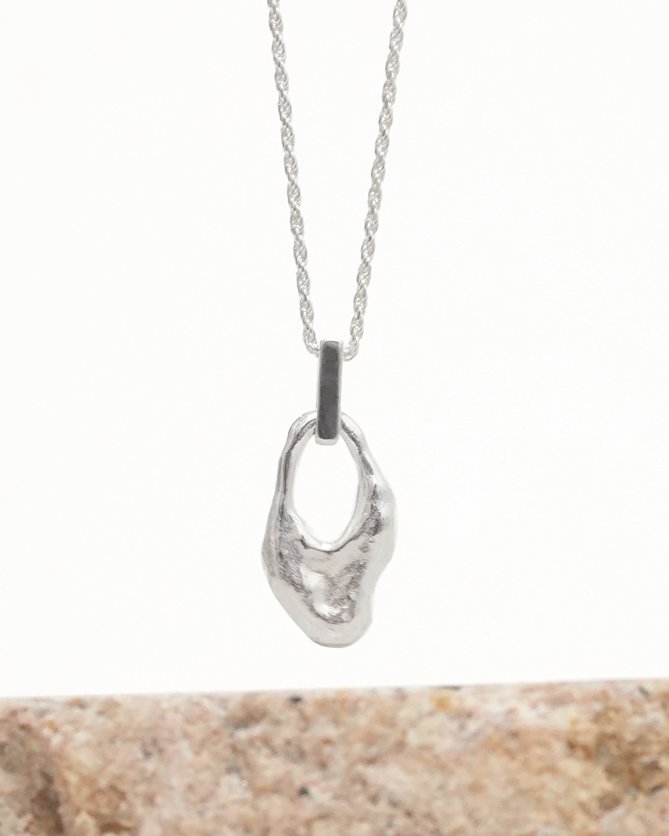 Sleek Sculptural Necklace