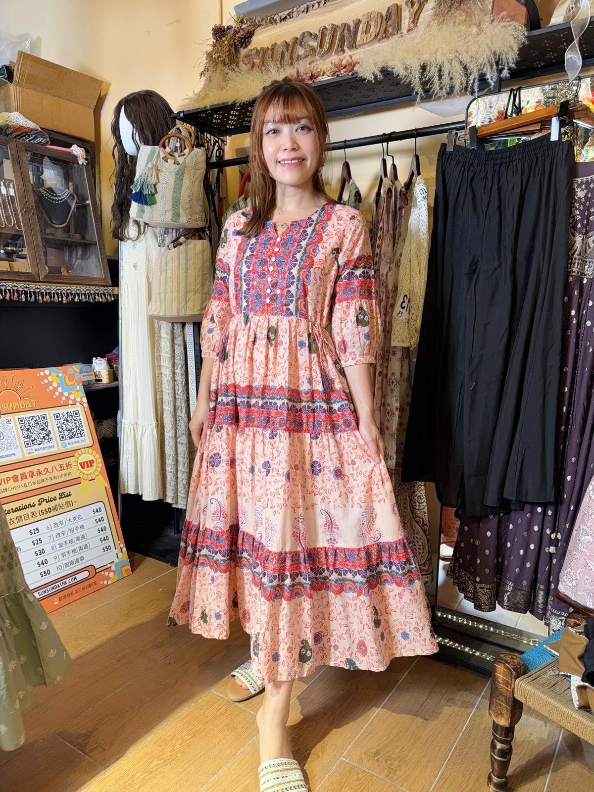 Pink Cottage 3-Cake Tier 4-Rope OP #1520