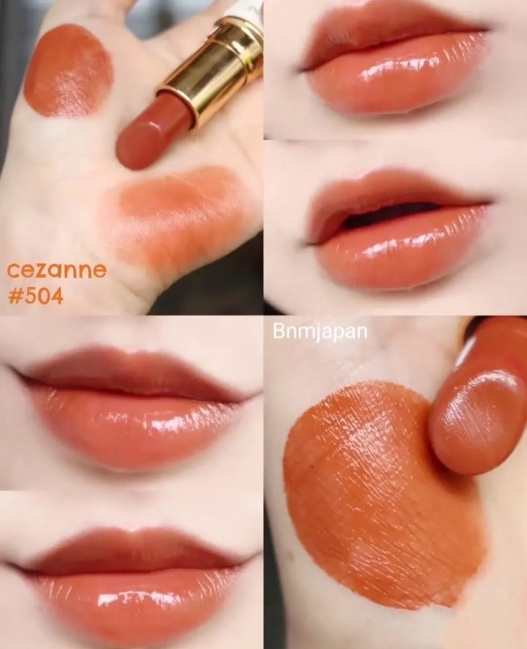 日本CEZANNE白管唇膏 504