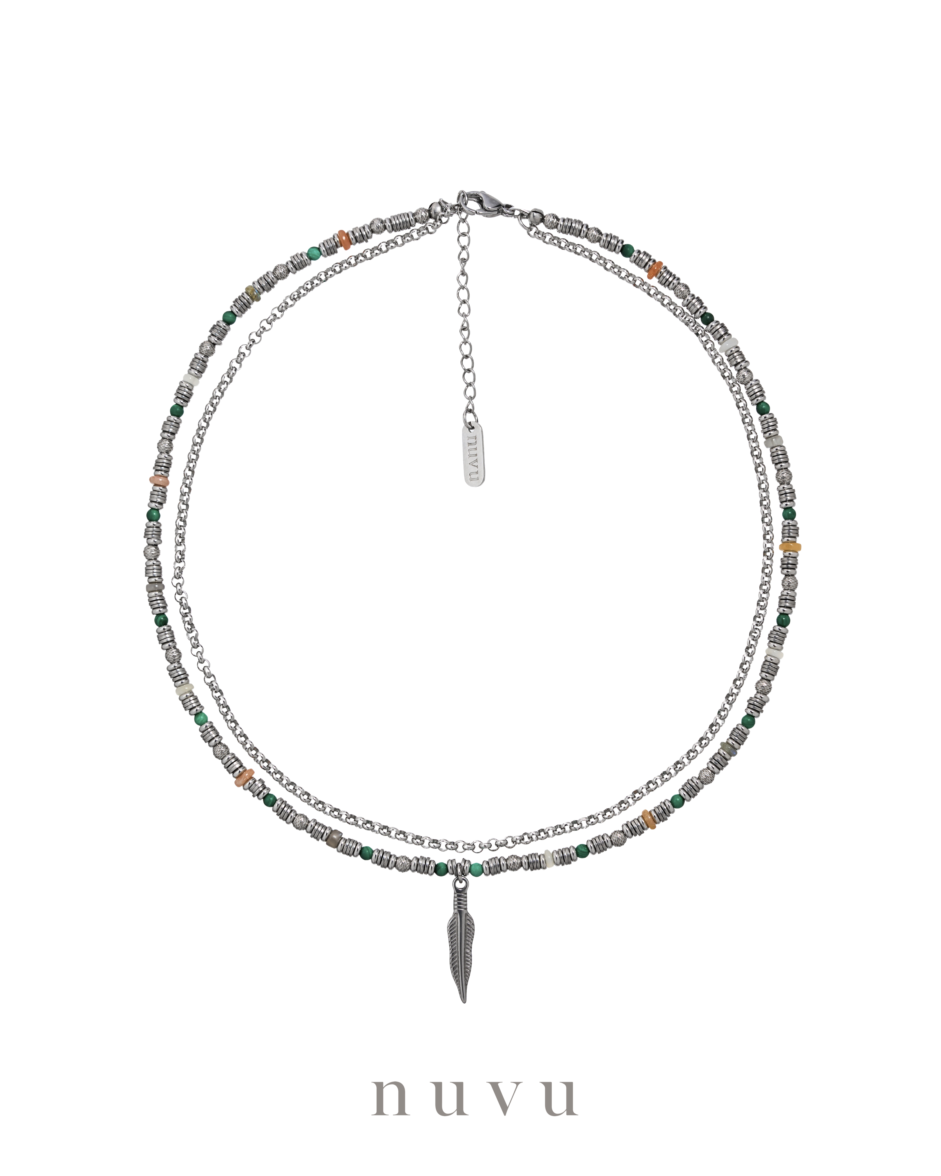 Cross the Line Necklace