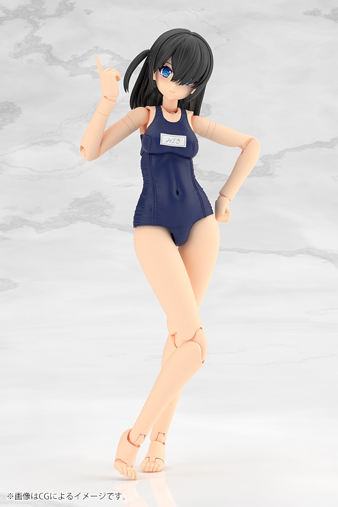 (預訂訂金 $100) (總價 $260) 壽屋 Kotobukiya FRAME ARMS GIRL 美月 Mizuki School Swimsuits Ver. 模型 (KO08186) (行版)