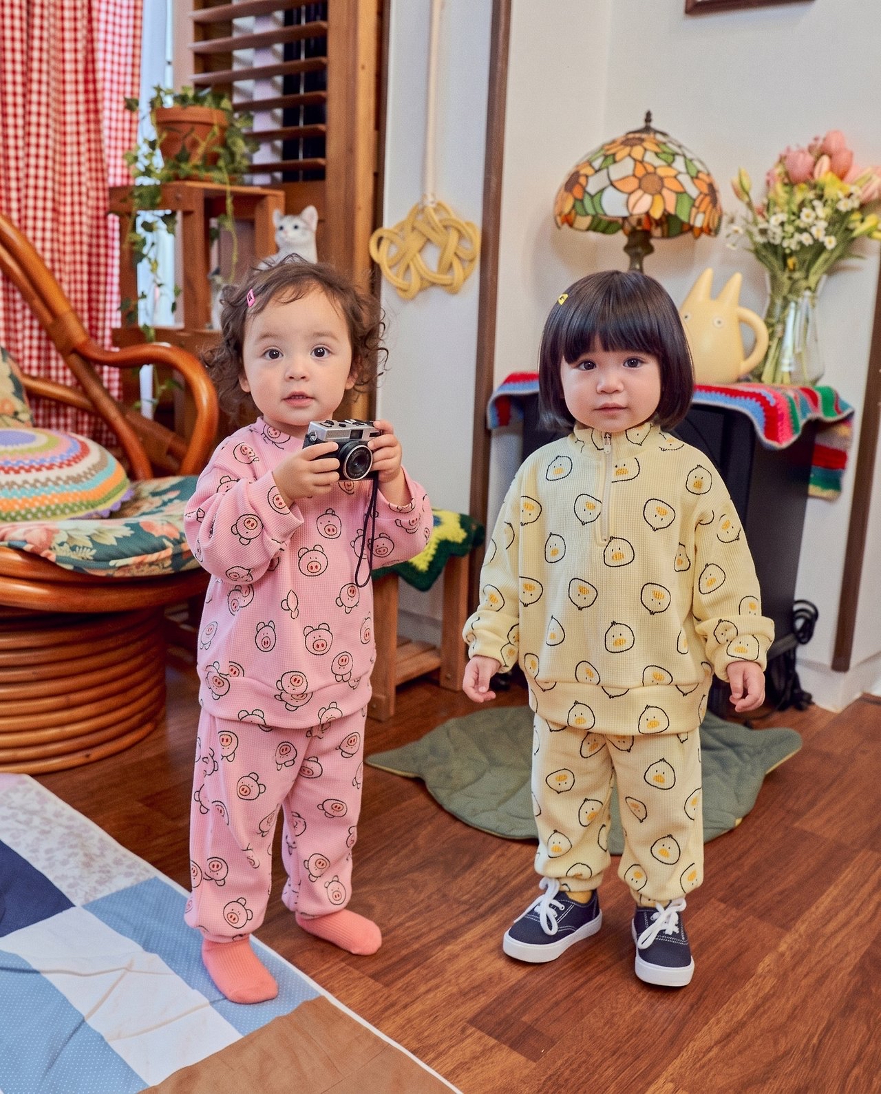 OOTT | Little Farm Waffle Anorak set