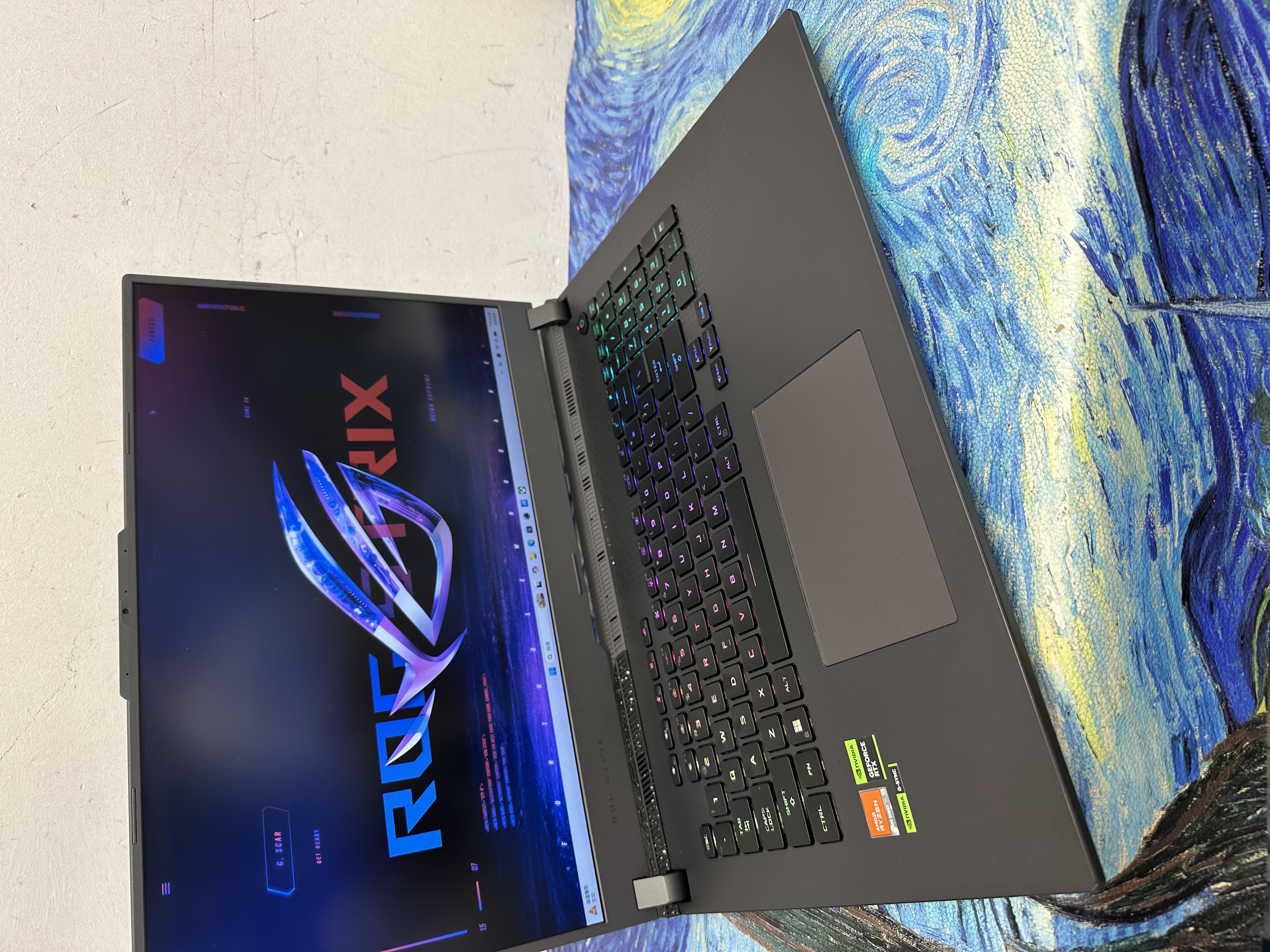 #6076 ASUS ROG STRIX AMD Ryzen 9 7845HX/8,16,24,32GB Ram/512GB SSD,1TB SSD/RTX 4070 獨立顯示卡/17.3吋 144Hz高刷/ Gaming Laptop/ Notebook/  Laptop / PC / PC Game /  Movie / Netflix / GTA / Gaming Notebook