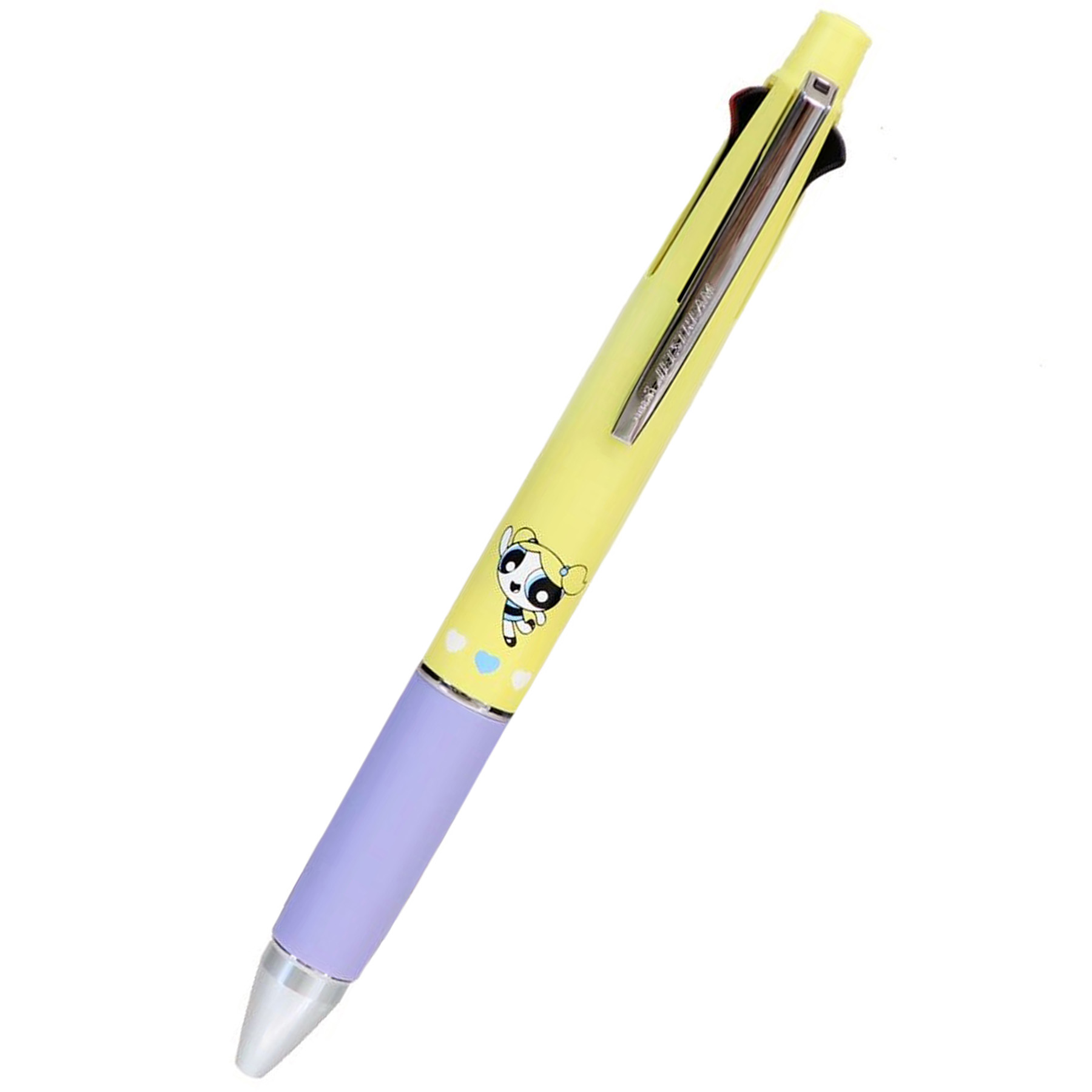 現貨｜飛天小女警 The Powerpuff Girls 日本製 uni Jetstream 4&1 多功能 5用筆 0.5mm 4色原子筆 + 0.5mm 鉛芯筆 (308057)