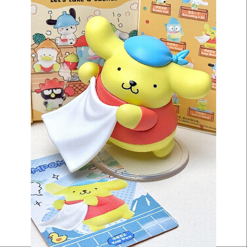 [Sanrio] 桑拿系列盲盒 (日語/英語) | 1盒