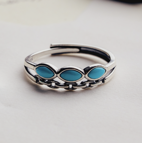 Nomad Blue Ring
