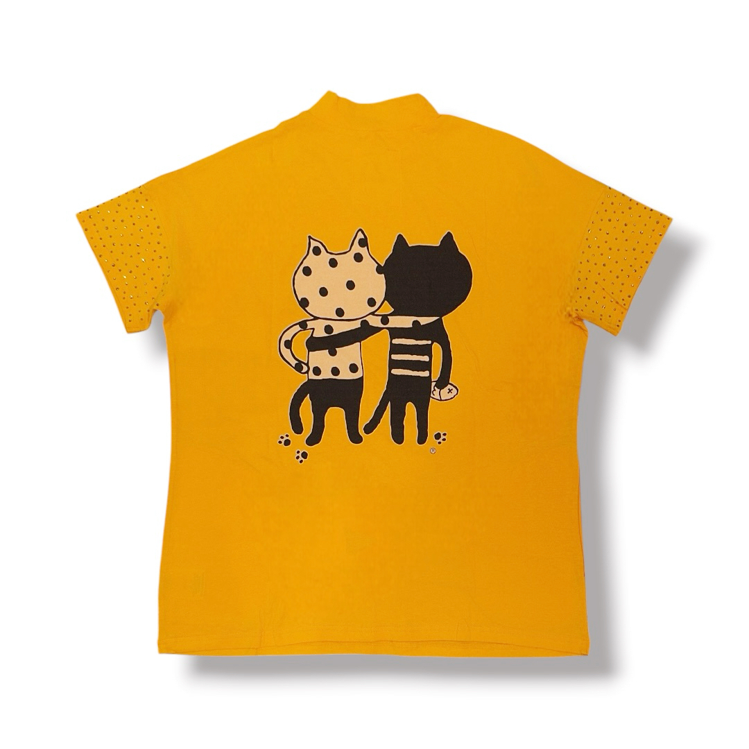 Me&Yo EMB Mock Neck Tee
