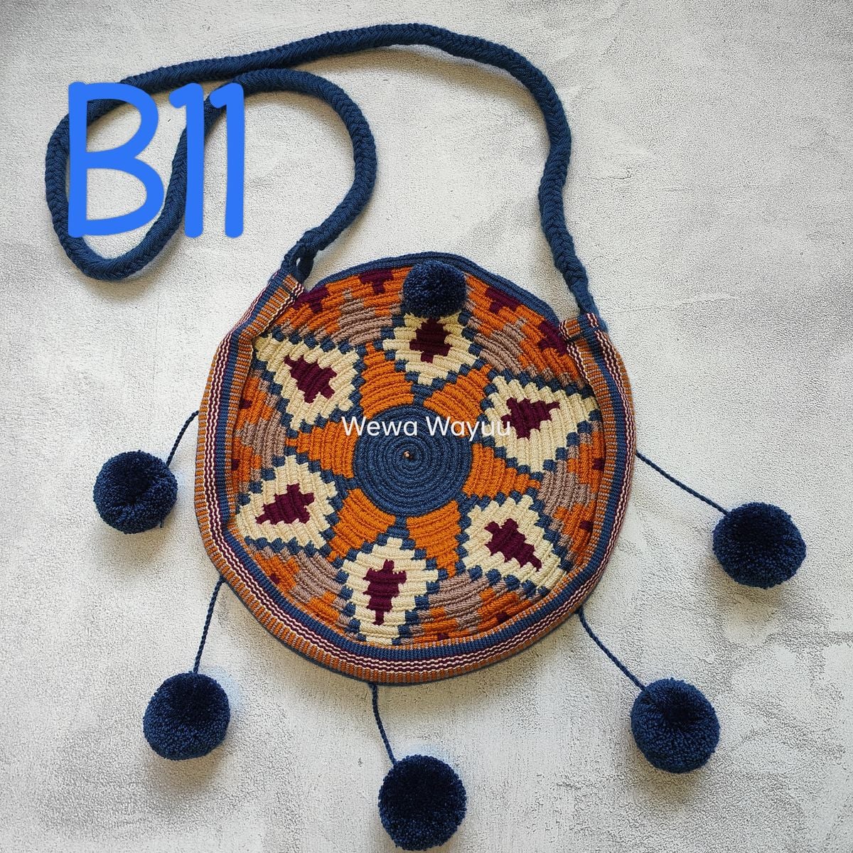 WAYUU ROUND BAG- B款