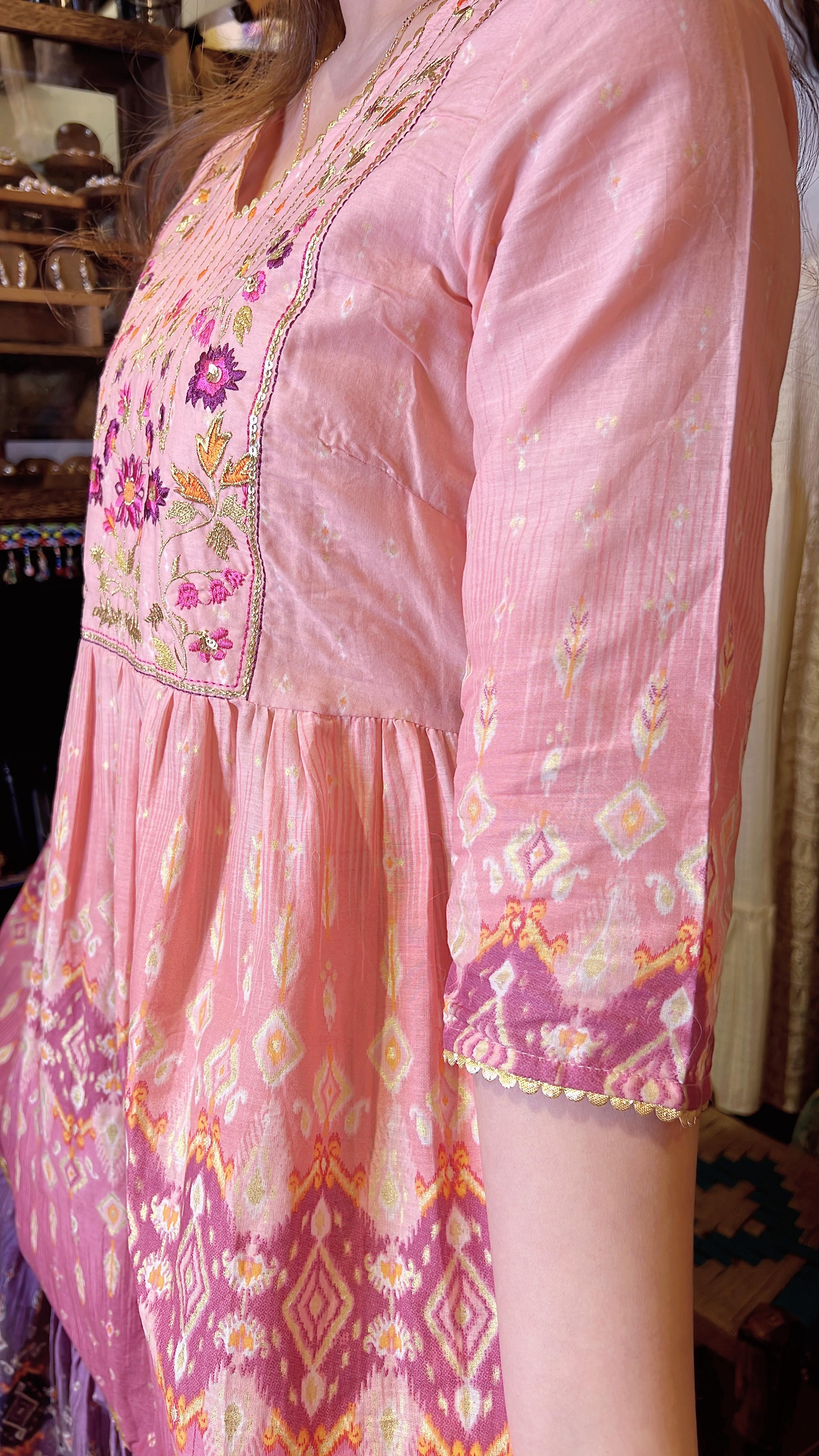 Sakura Pink x Purple Gradient OP 50"  #003