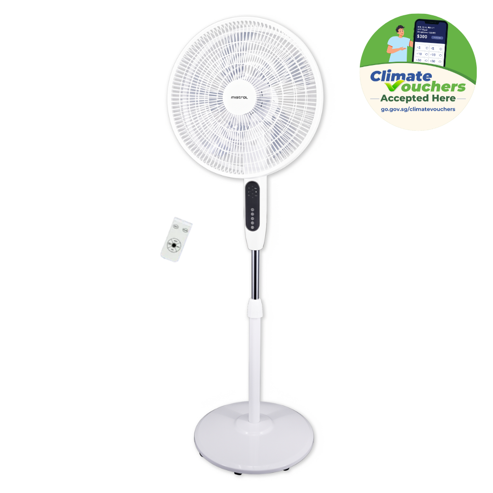 Mistral 16" DC Stand Fan With Remote MSF1610DR PU