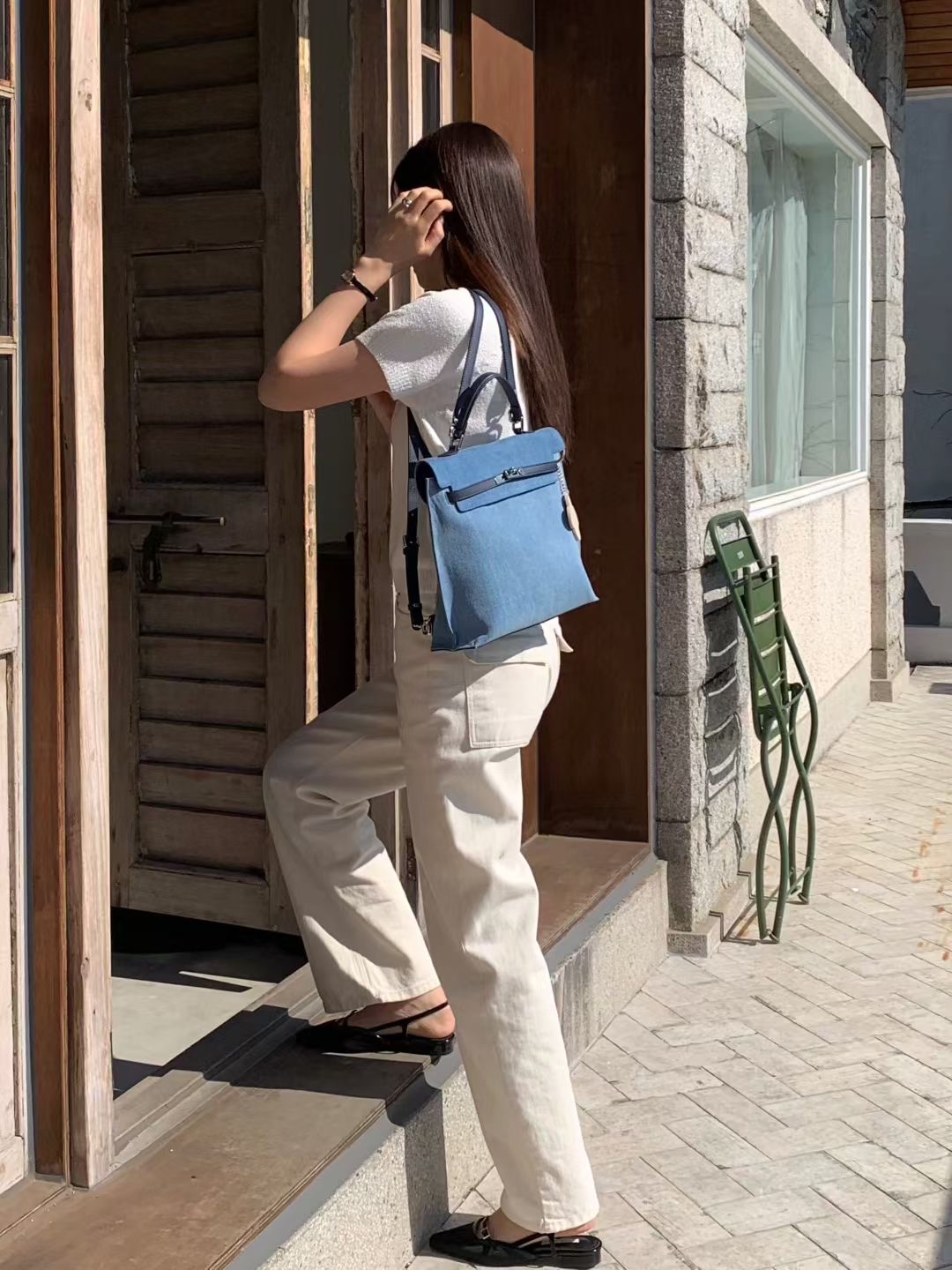 DM08_05 型格牛仔小書包 (牛仔)