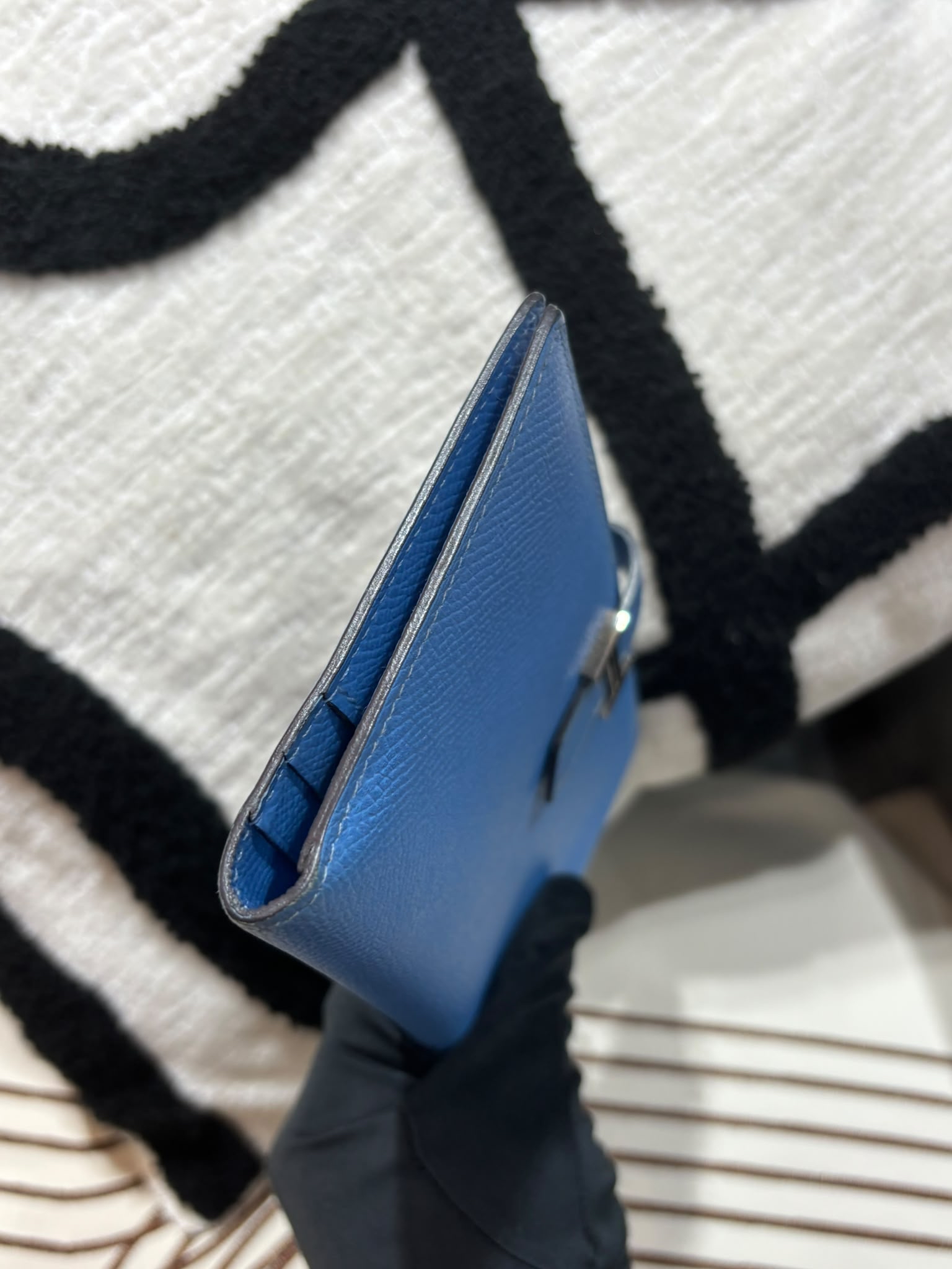 Hermes Bearn Long Wallet 100%Authentic, 93%New 