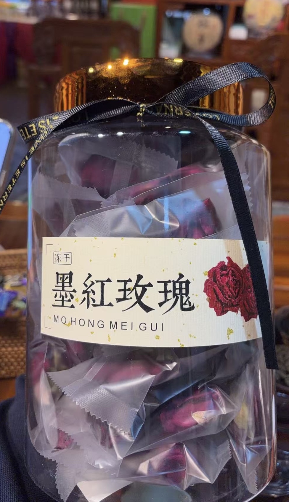 雲南凍乾墨紅玫瑰🌹