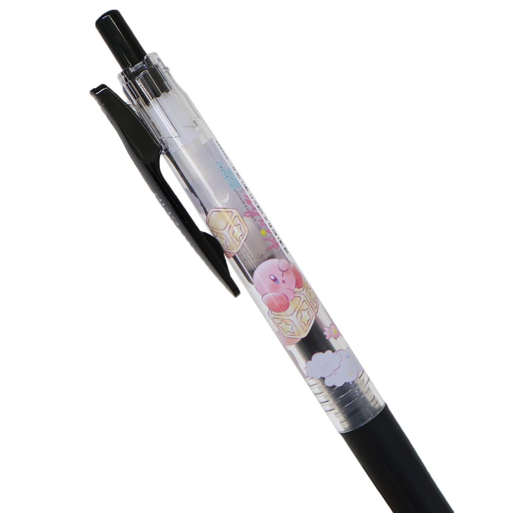 現貨｜Kirby 星之卡比 日本製 Zebra SARASA CLIP 0.5mm 黑色 啫喱筆 (307393)