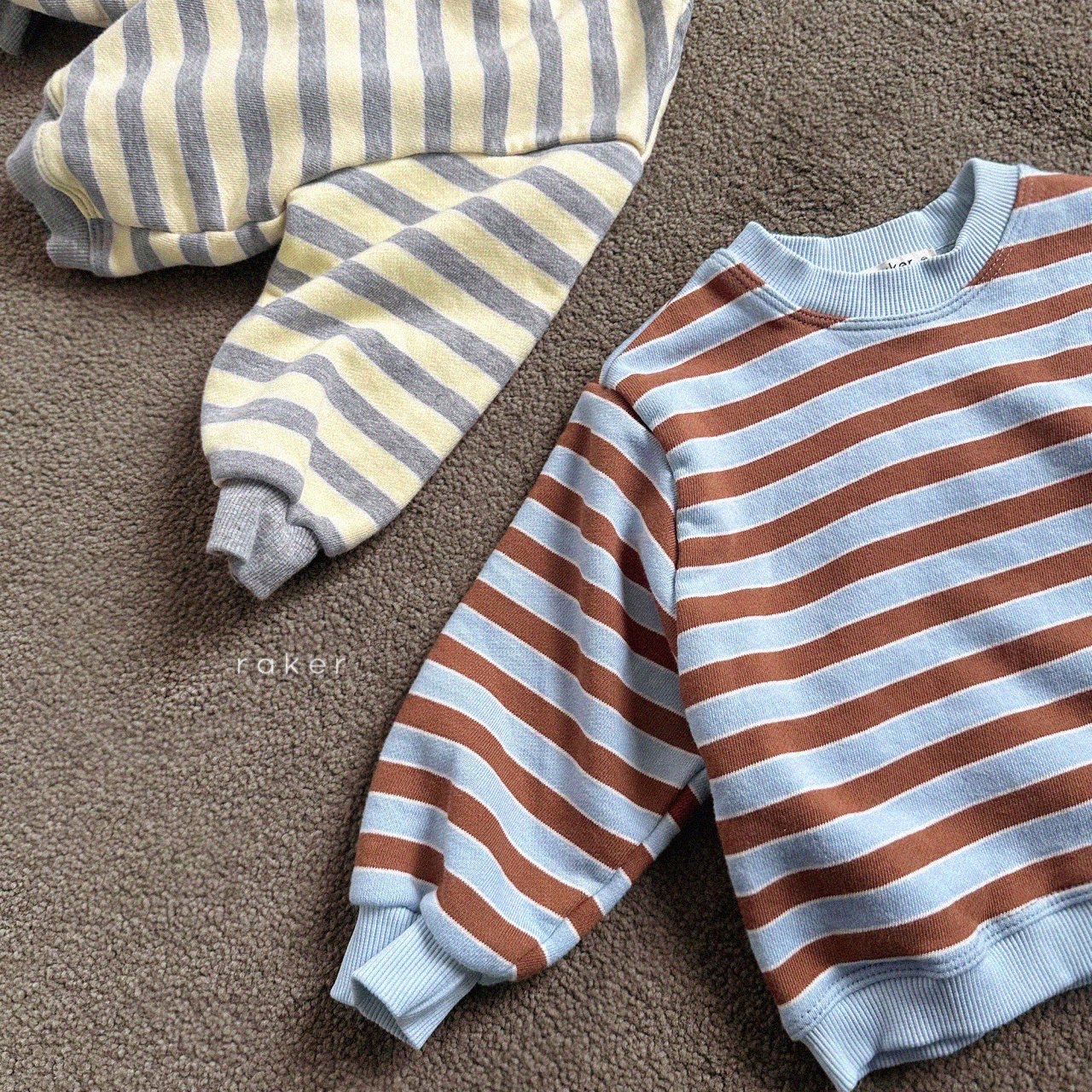 Raker | Crayon Striped Sweatshirt