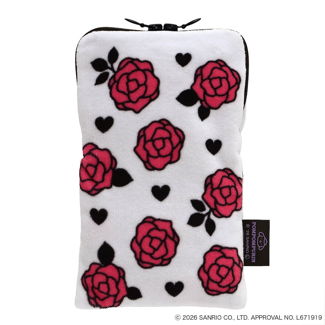   🎀【預訂】Anna Sui x Pompompurin 拉鍊浴毛巾袋 W