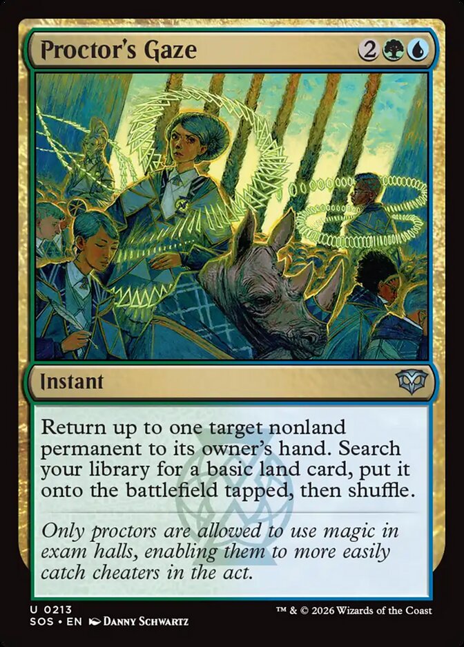 [EN] [Foil] Proctor's Gaze [SOS-213] U