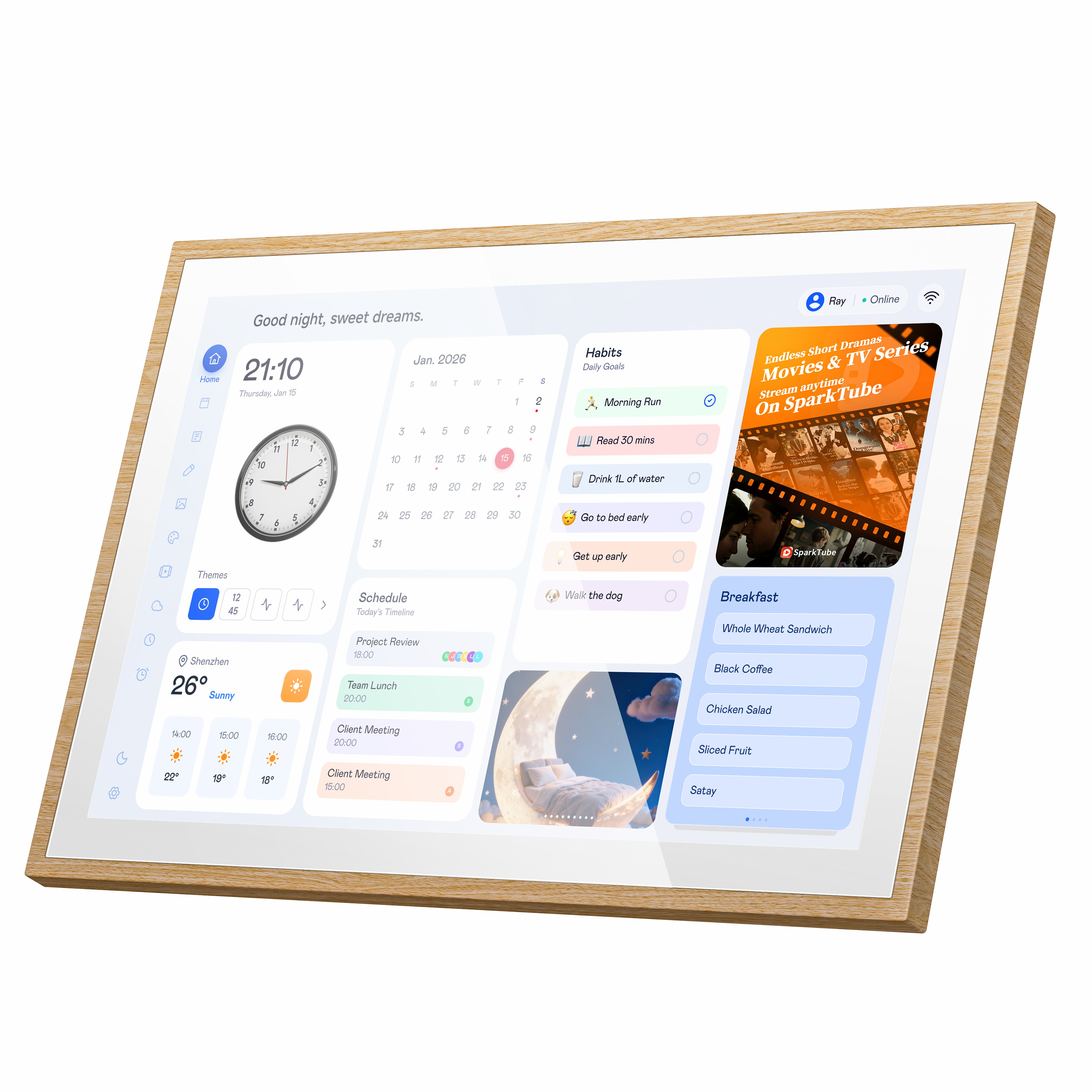 Blackview NEST 10 智能家庭日曆 Smart Family Hub Calendar