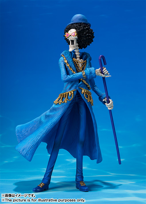 海賊王 20th 週年紀念 Figuarts Zero 骨仔 布魯克 PVC One piece figure