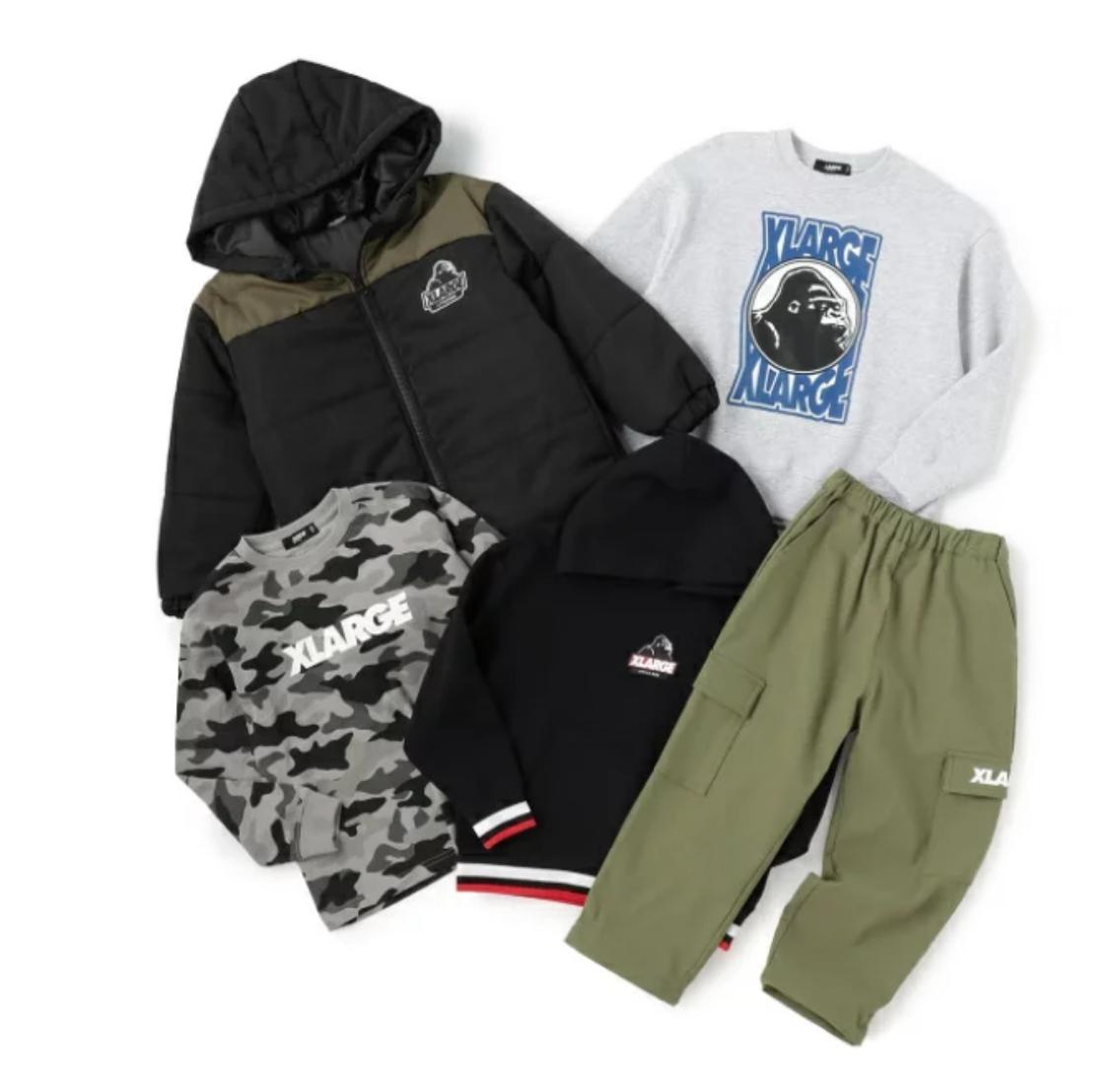 【2026福袋】超大童X-Large 獨家男童套裝 5件套 Size 90-130