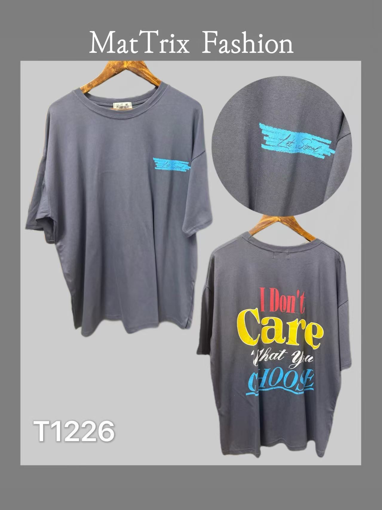 1226 背印字Tee 原價$239