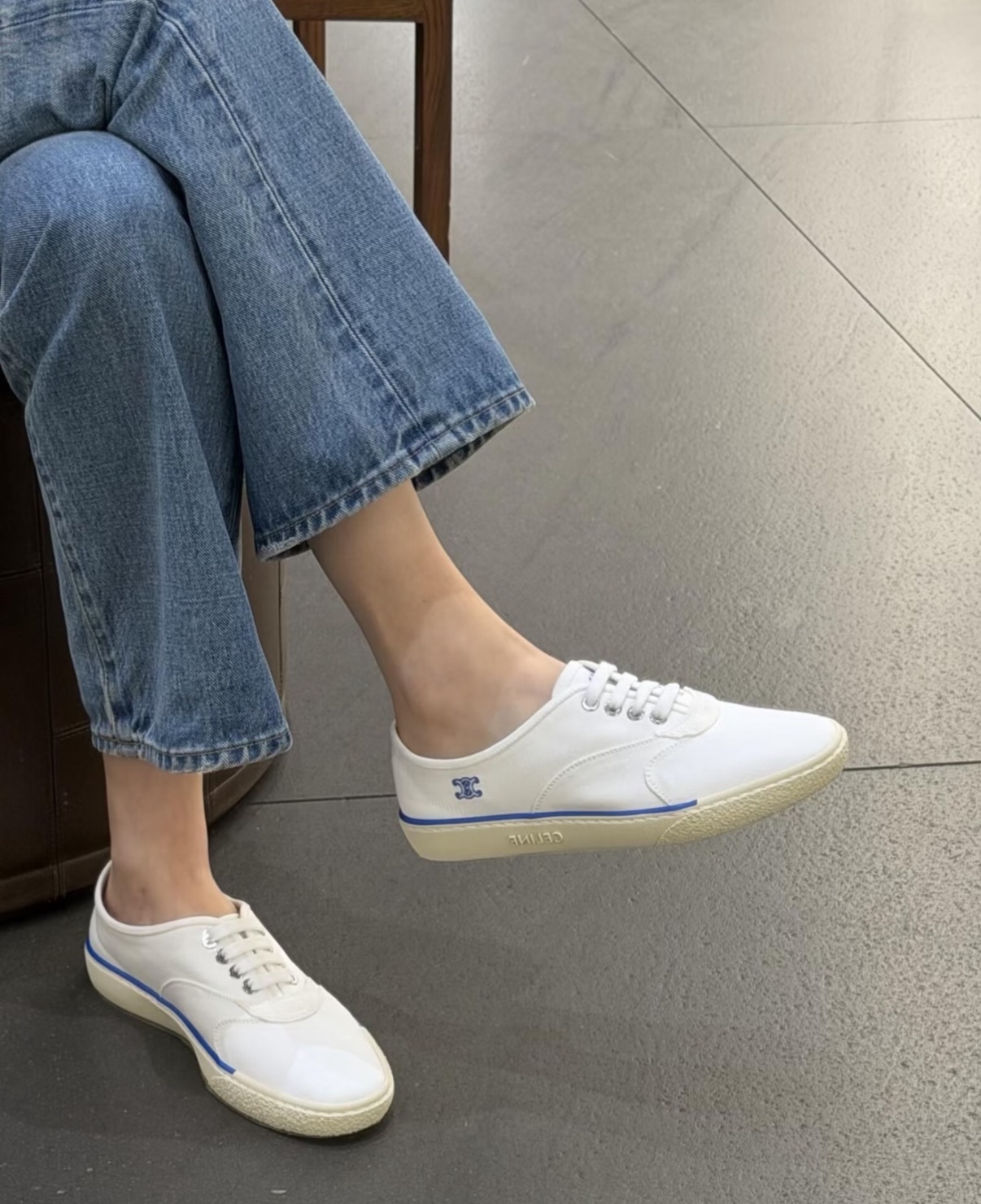 限時精選折扣✨新款🆕訂貨🍒Celine 帆布小白鞋 Size 36 37 38