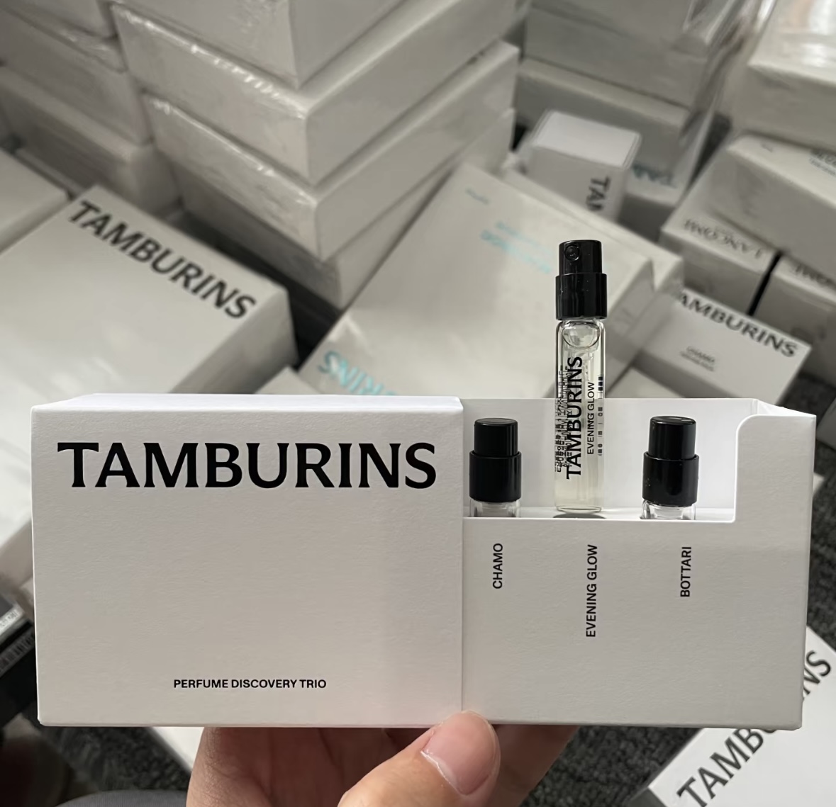 (現貨) TAMBURINS 香水體驗裝 Perfume Discovery Trio 2ml x 3 (Chamo/ Evening Glow/ Bottari)