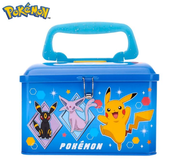 Pokémon  手挽式鐵盒錢箱
